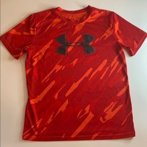Under Armour Red Camo Shirt